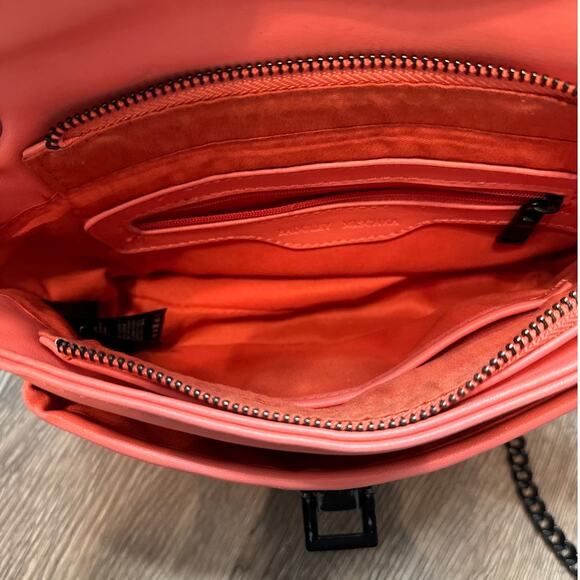 Badgley Mischka Coral Quilted Vegan Leather Shoulder Or Cross Body Pockets Purse - Picture 14 of 16